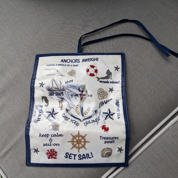 Brighton Anchors Aweigh Seaside Jewelry Roll - Picture 2 of 4